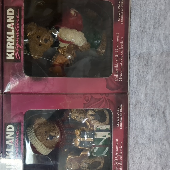 Kirkland Signature Teddy Bear Christmas Ornaments Original Sealed  8 Package - Picture 5 of 13